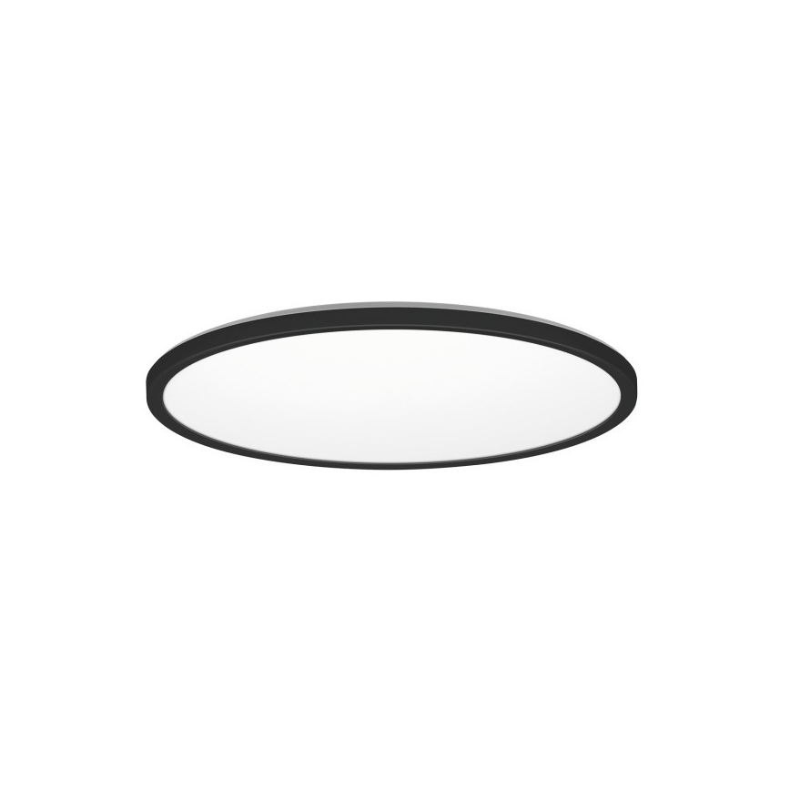 LED Koupelnové stropní svítidlo NIVERA LED/18W/230V IP54 3000/4000/6000K pr. 30 cm černá