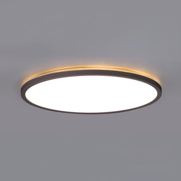 LED Koupelnové stropní svítidlo NIVERA LED/32W/230V IP54 3000/4000/6000K pr. 42 cm černá