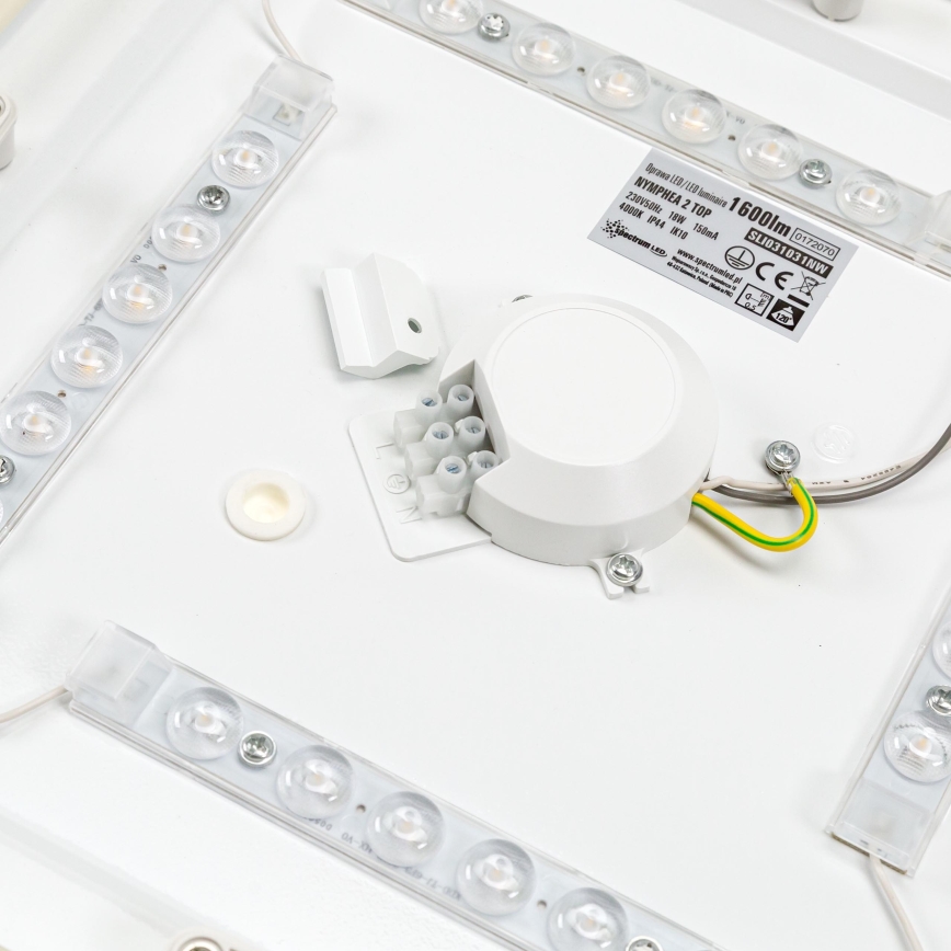 LED Koupelnové stropní svítidlo NYMPHEA LED/18W/230V 4000K IP44