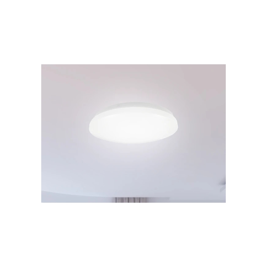LED Koupelnové stropní svítidlo OPAL LED/12W/230V pr. 24,5 cm IP44 bílá