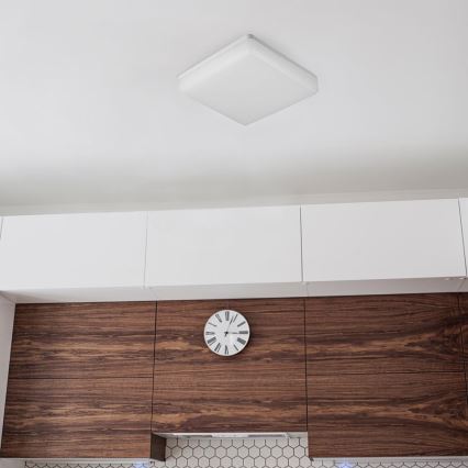 LED Koupelnové stropní svítidlo SAMSUNG CHIP LED/15W/230V 3000K IP44 20x20 cm