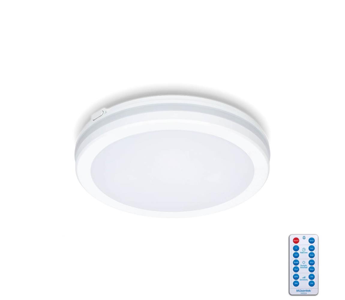 Kobi LED Koupelnové stropní svítidlo se senzorem LED/12W/230V pr. 20 cm bílá + DO KB0345