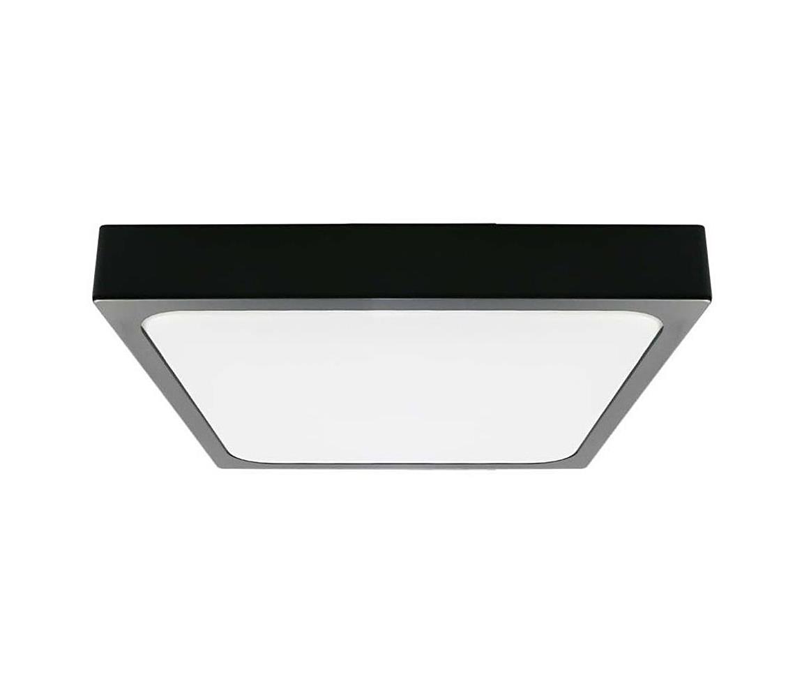  LED Koupelnové stropní svítidlo se senzorem LED/18W/230V 4000K IP44 černá 