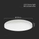 LED Koupelnové stropní svítidlo se senzorem LED/24W/230V 6500K IP44 bílá + dálkové ovládání