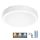 LED Koupelnové stropní svítidlo se senzorem NAIROS LED/24W/230V IP65 3000/4000/6500K pr. 30 cm bílá + dálkové ovládání