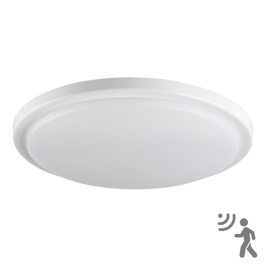LED Koupelnové stropní svítidlo se senzorem ORTE LED/24W/230V IP54