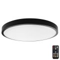 LED Koupelnové stropní svítidlo se senzorem SAMSUNG CHIP LED/24W/230V IP44 4000K pr. 35 cm + dálkové ovládání