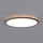 LED Koupelnové svítidlo se senzorem pohybu a soumraku NIVERA LED/12W/230V IP54 3000/4000/6000K pr. 22,5 cm černá + dálkové ovládání