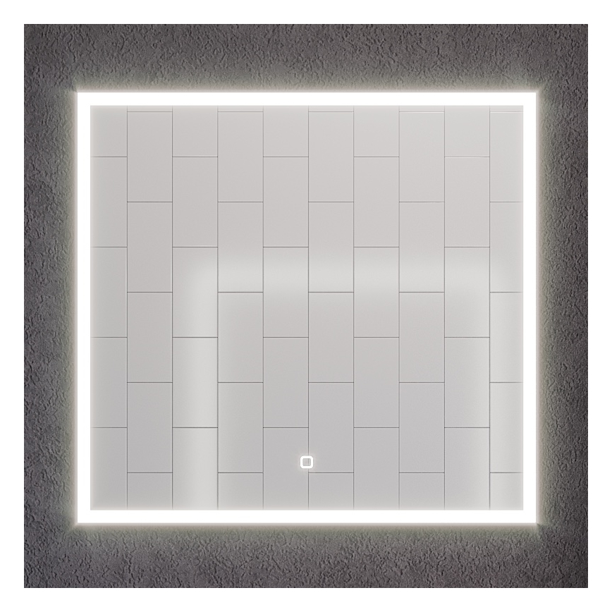 LED Koupelnové zrcadlo FORNAES LED/15,6W/230V IP44