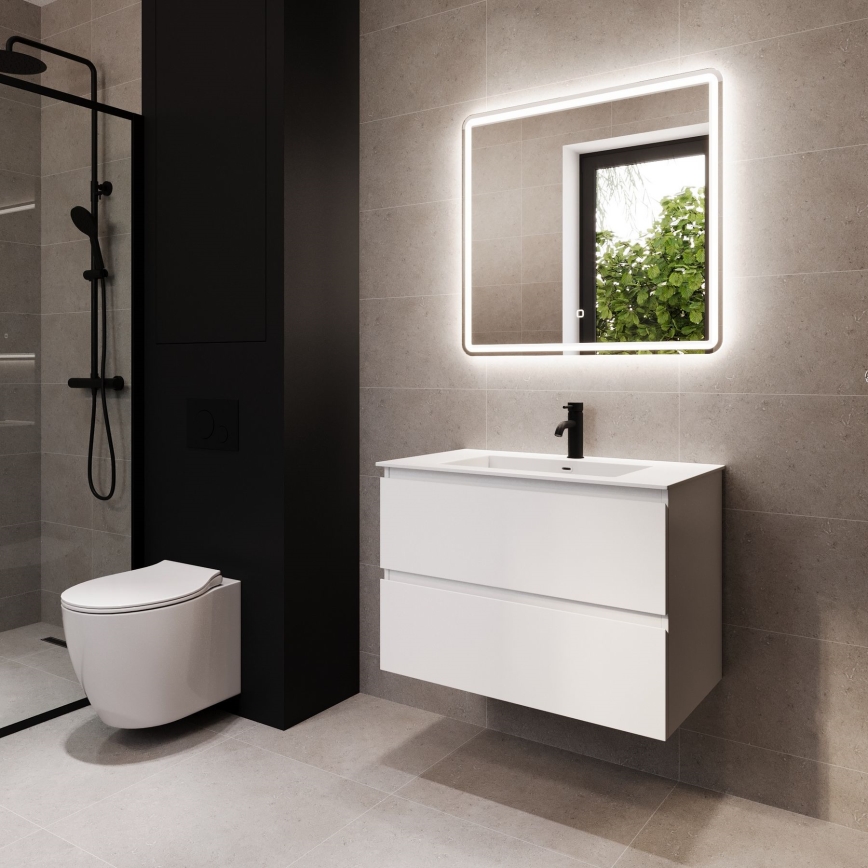 LED Koupelnové zrcadlo TARS LED/27,2W/230V IP44