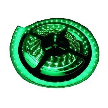 LED Koupelnový pásek LED/24W/12V 5 m IP65 zelená