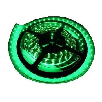 LED Koupelnový pásek LED/24W/12V 5 m IP65 zelená
