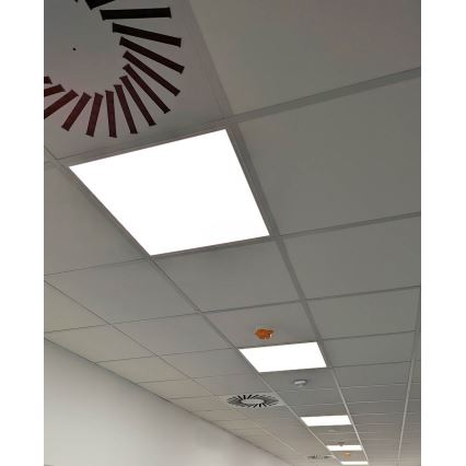 LED Stmívatelný koupelnový podhledový panel STELLA LED/28/32/36/40W/230V 59,5x59,5 cm CRI 90 IP44 bílá