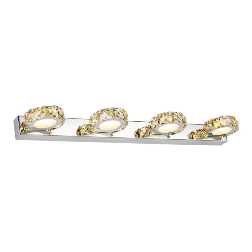 LED Křišťálové nástěnné svítidlo CHAMPAGNE 4xLED/3W/230V