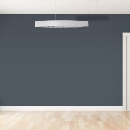 LED Křišťálový lustr na lanku BOCCA 1xLED/18W/230V