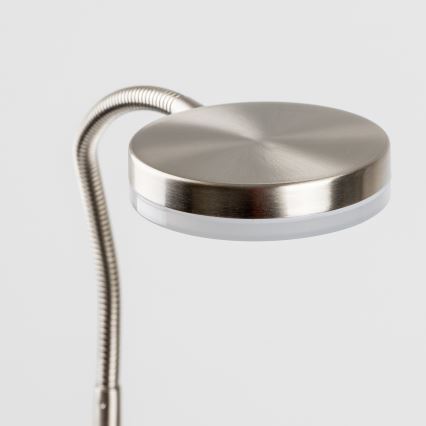 LED Lampa s klipem LED/3,2W/230V matný chrom