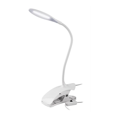 LED lampa s klipem LED/4,8W/USB