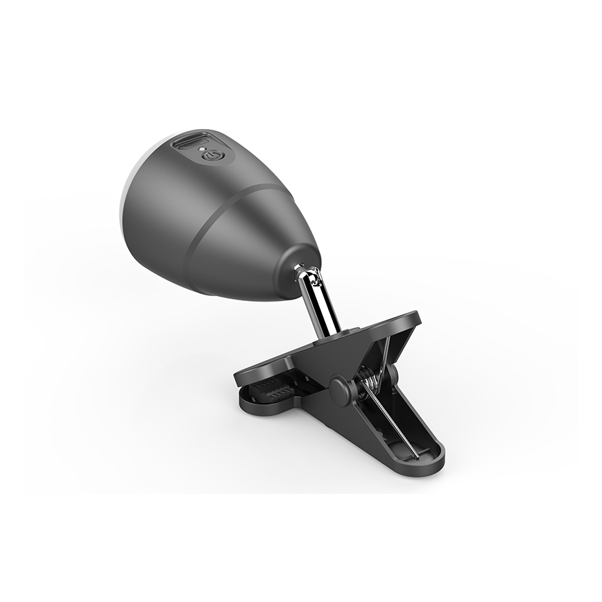 LED Lampička KLIP s USB nabíjením LED/5W/5V 4000K