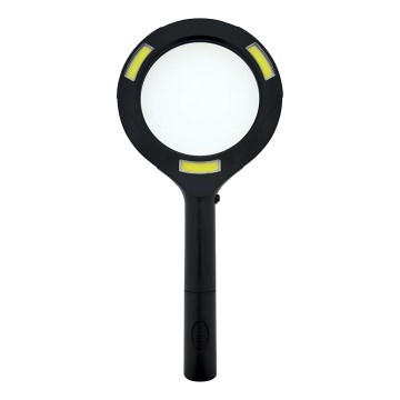 LED Lupa 3×ZOOM s podsvícením LED/3W/2xAA IP22