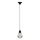 LED Lustr na lanku 1xE27/6,5W/230V 2500K černá