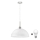 LED Lustr na lanku 1xE27/60W/230V bílá