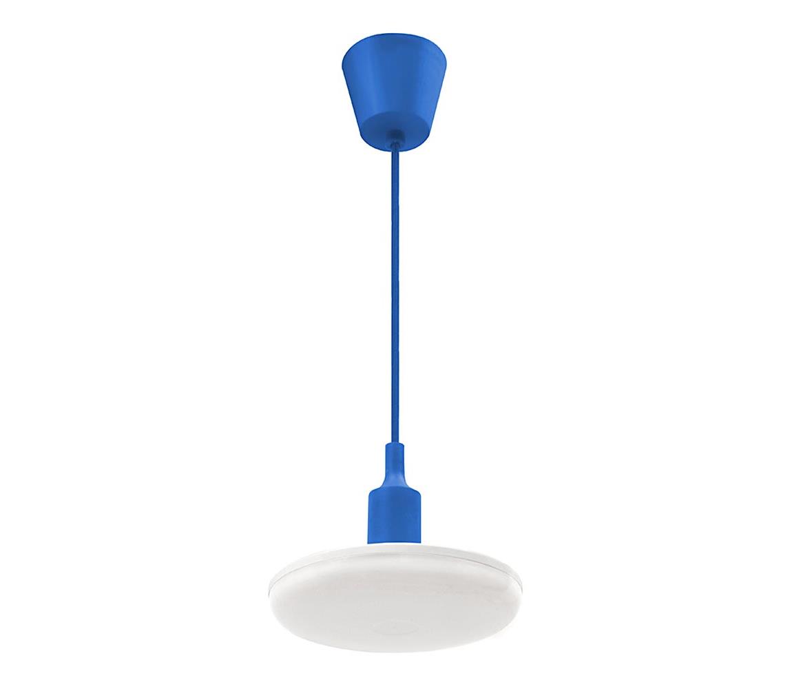 Wojnarowscy LED Lustr na lanku ALBENE 1xLED/18W/230V modrá WJ0149