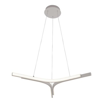 LED Lustr na lanku ALTA LED/30W/230V stříbrná
