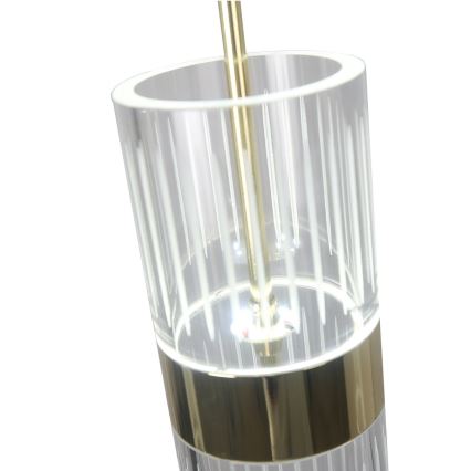 LED Lustr na lanku AMBIENTE LED/6W/230V 3000/4000/6000K zlatá