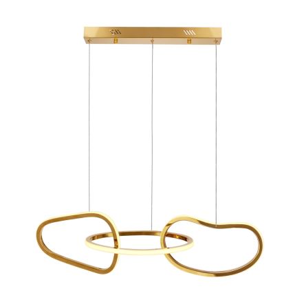 LED Lustr na lanku ANNELI LED/30W/230V 80 cm zlatá