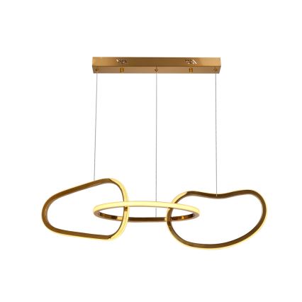 LED Lustr na lanku ANNELI LED/30W/230V 80 cm zlatá