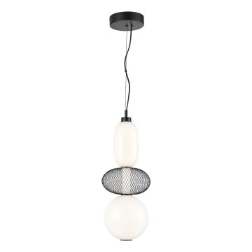 LED Lustr na lanku ARAME LED/23W/230V pr. 22 cm černá
