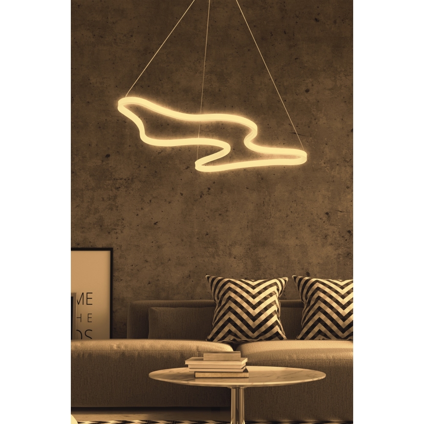 LED Lustr na lanku ARTISAN LED/36W/230V 4000K bílá