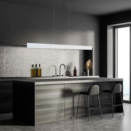 LED Lustr na lanku BERNADETTA LED/20W/230V 4000K bílá