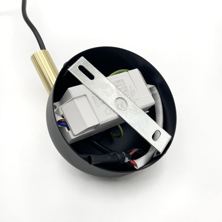 LED Lustr na lanku BONNIE LED/10W/230V 3000K černá