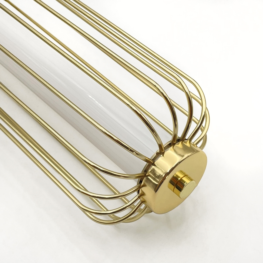 LED Lustr na lanku BONNIE LED/10W/230V 3000K zlatá