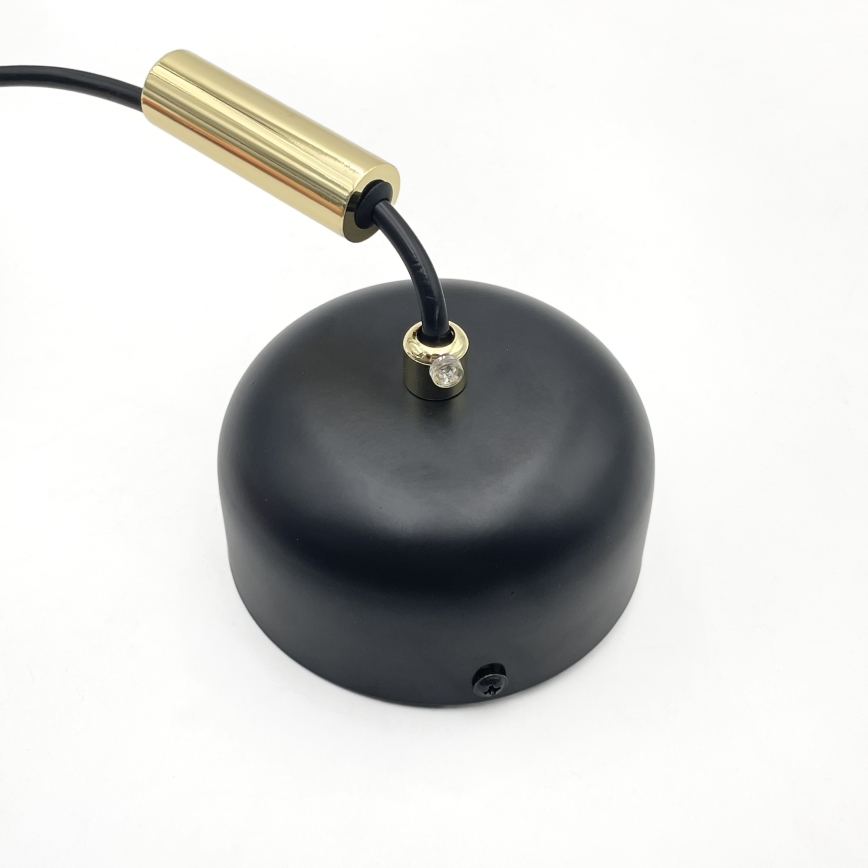 LED Lustr na lanku BONNIE LED/15W/230V 3000K černá