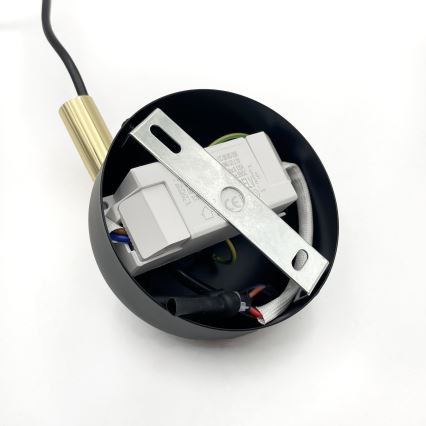 LED Lustr na lanku BONNIE LED/15W/230V 3000K černá