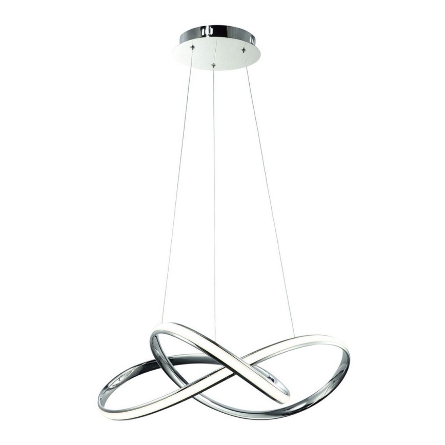 LED Lustr na lanku CAPPIO LED/36W/230V lesklý chrom