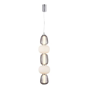 LED Lustr na lanku CARO LED/40W/230V lesklý chrom