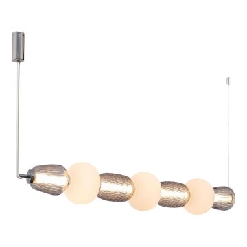 LED Lustr na lanku CARO LED/42W/230V lesklý chrom