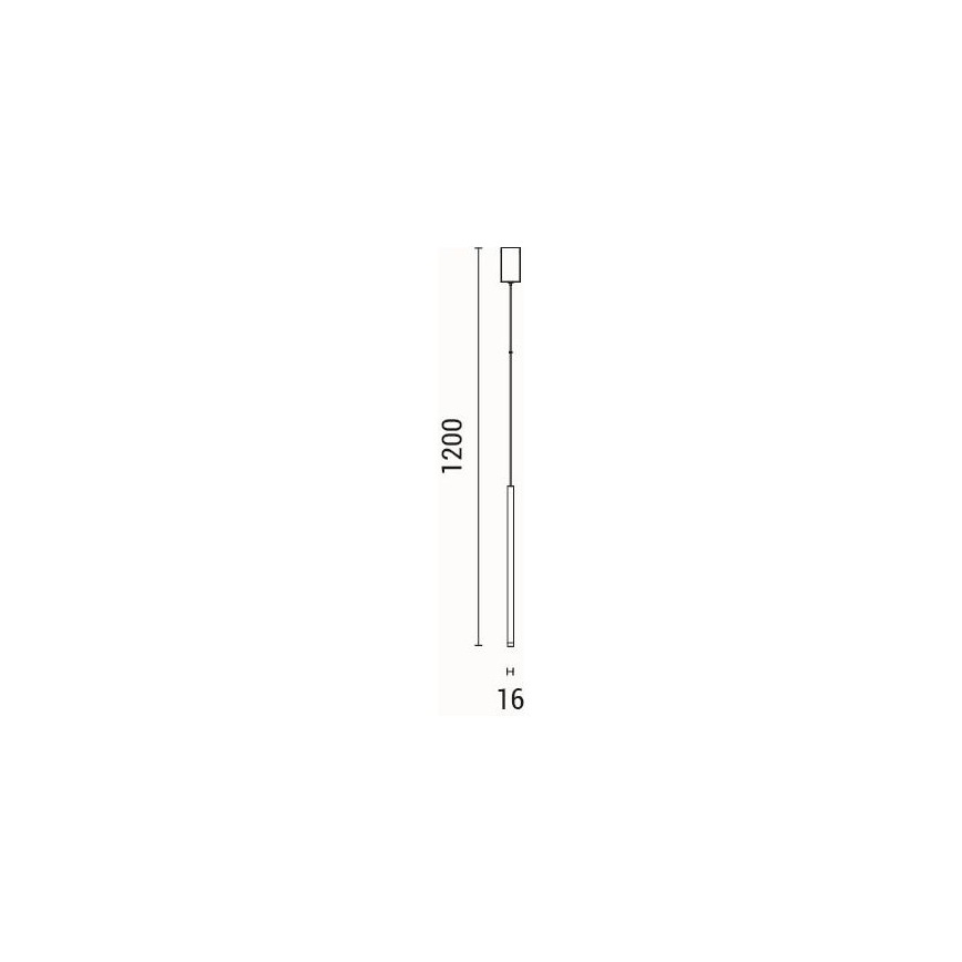 LED Lustr na lanku CASCADE LED/3W/230V 3000K pr. 6 cm