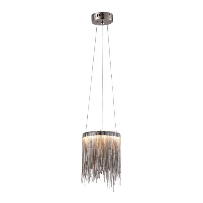 LED Lustr na lanku CASCATA SATIN LED/18W/230V