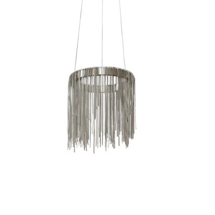 LED Lustr na lanku CASCATA SATIN LED/18W/230V