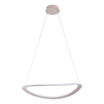 LED Lustr na lanku CASHMERE LED/40W/230V pr. 59,5 cm béžová