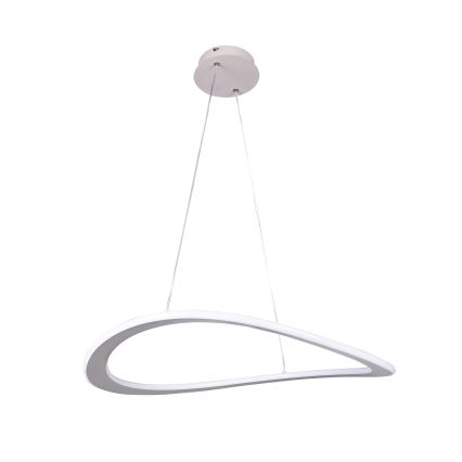LED Lustr na lanku CASHMERE LED/40W/230V pr. 59,5 cm béžová