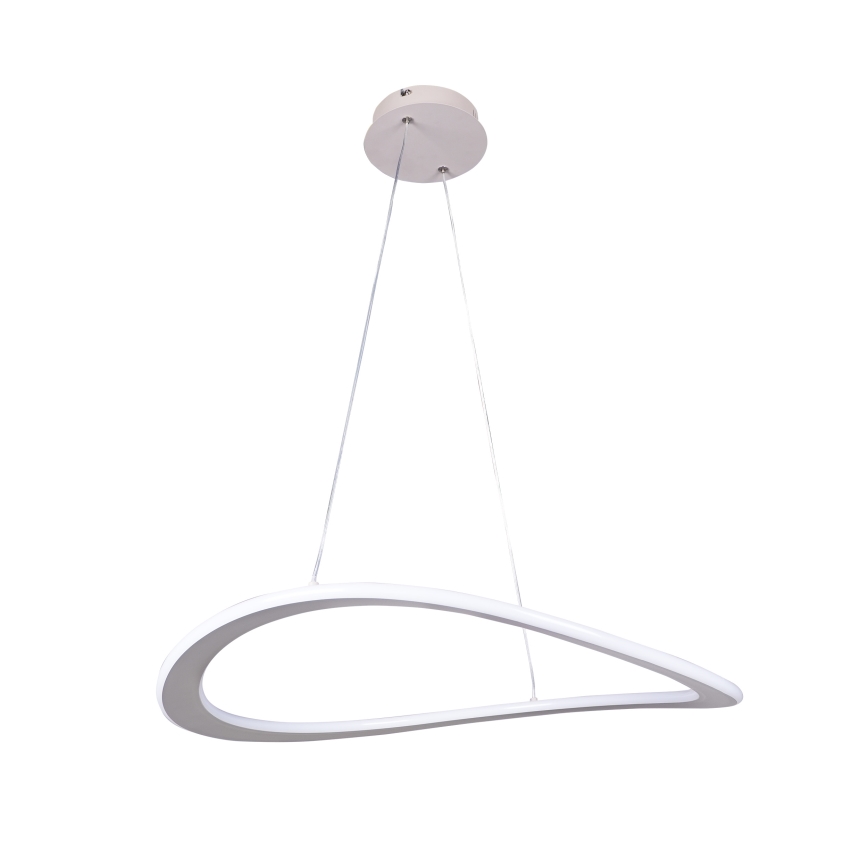 LED Lustr na lanku CASHMERE LED/40W/230V pr. 59,5 cm béžová