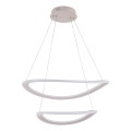 LED Lustr na lanku CASHMERE LED/75W/230V pr. 59,5 béžová