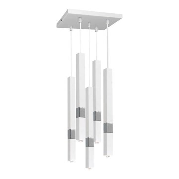 LED Lustr na lanku CASTRO 5xG9/7W/230V