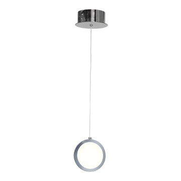 LED Lustr na lanku CIRCOLO LED/7W/230V lesklý chrom