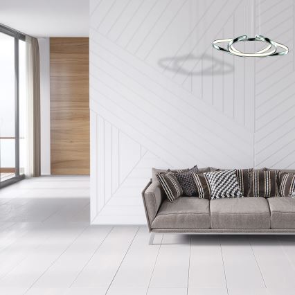 LED Lustr na lanku COPERNICUS LED/46W/230V